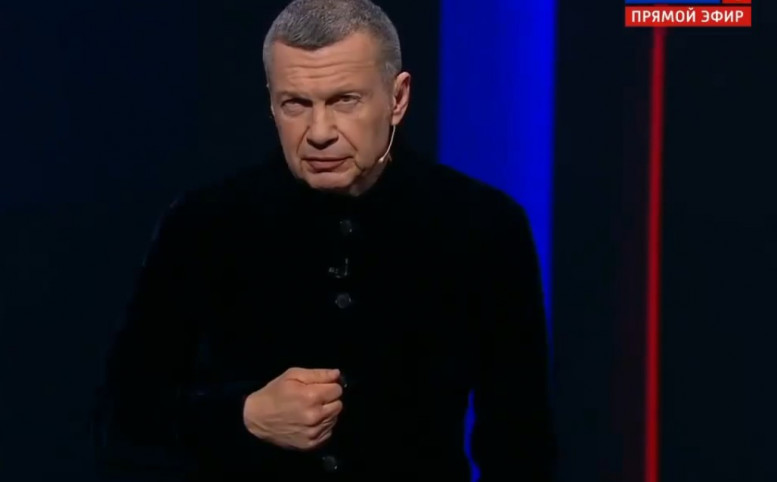 Воскресный вечер Владимиров соловьев 13.04.2025 последний выпуск